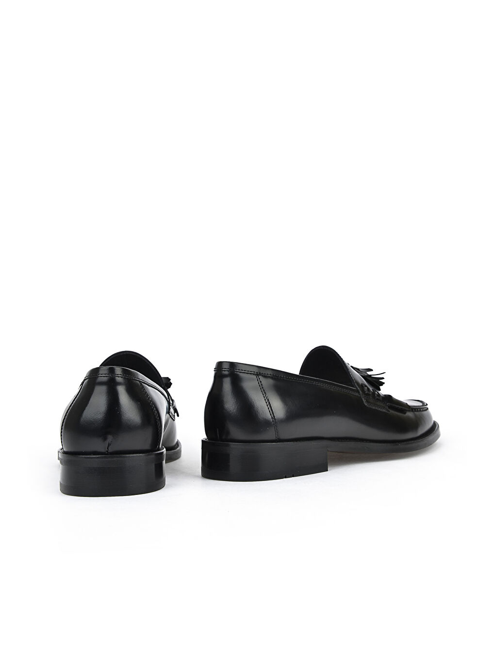 Erkek Hakiki Deri Ayakkabı 15350Z0137 Siyah-4