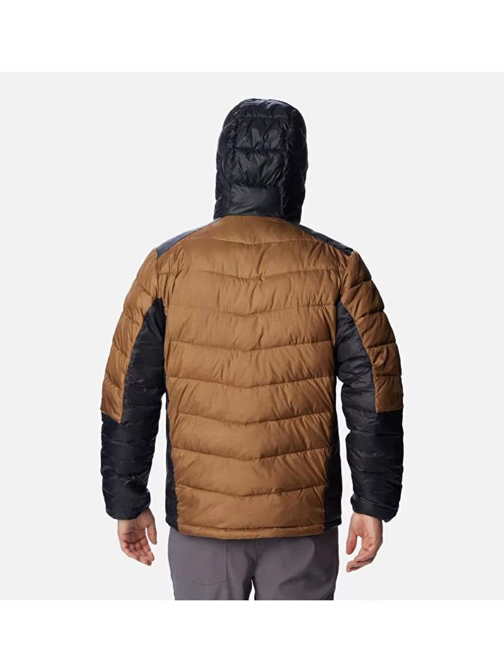 Columbia Koyu Kahverengi Labyrinth Loop Hooded Erkek Mont WO6194-257 - 1