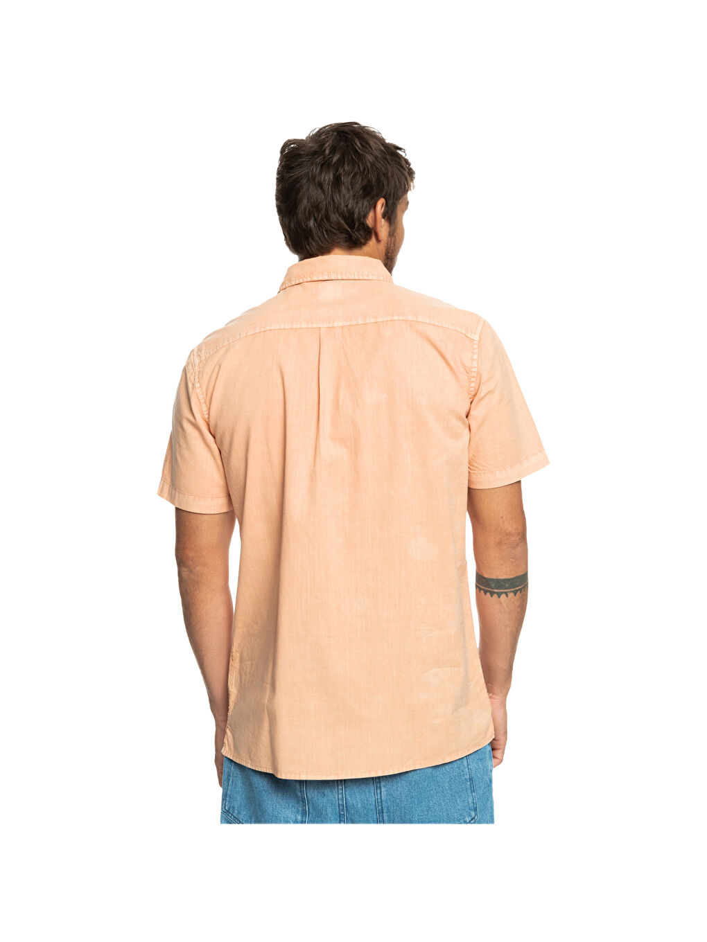 Karışık Erkek Gömlek Bolam Krem Günlük Giyim-4