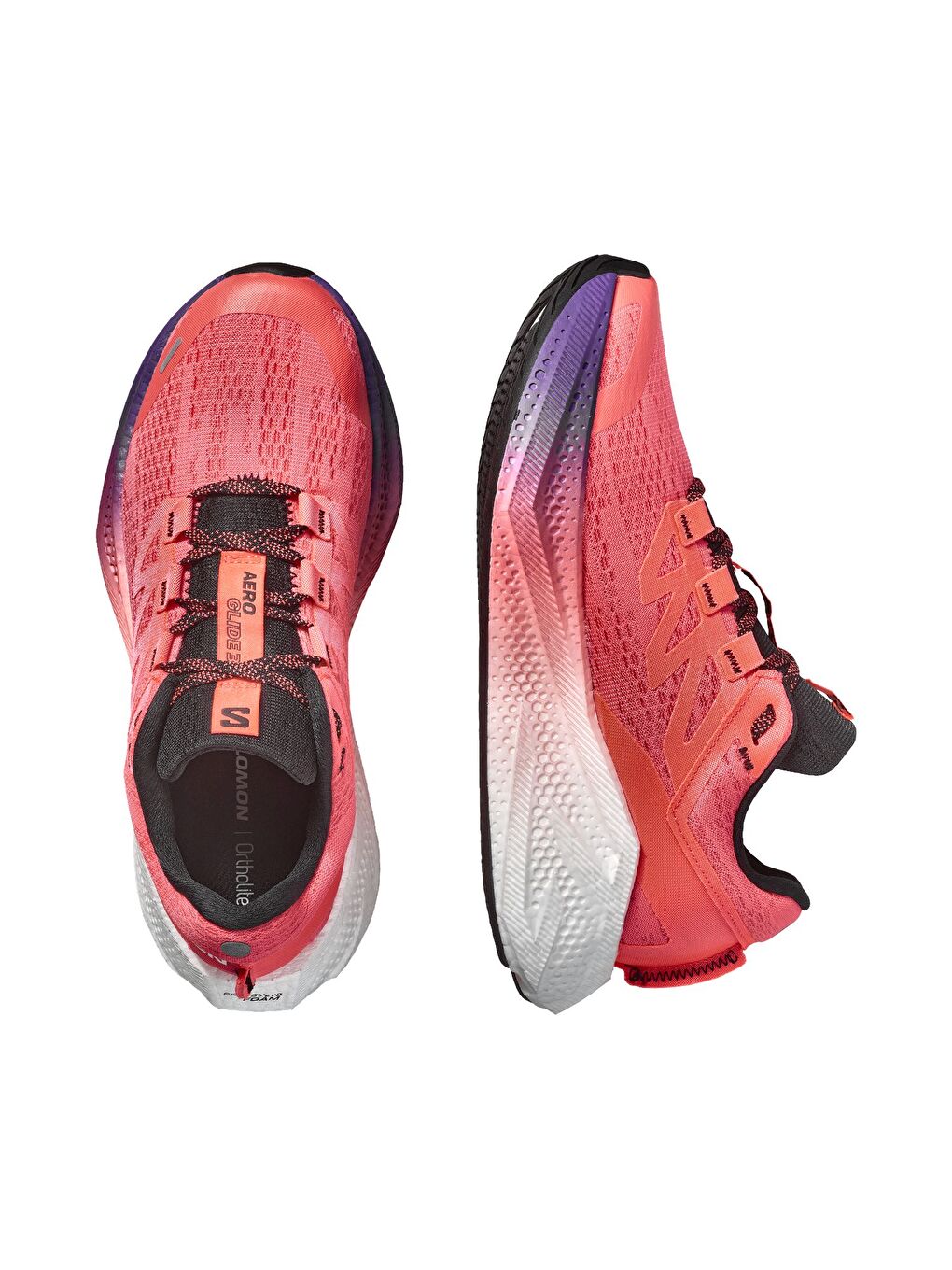 Aero Glide 3 Kadın Kırmızı Yol Koşusu Ayakkabısı-3