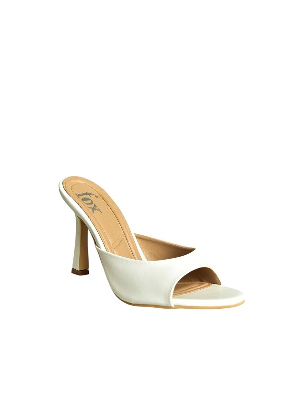 Beyaz Kadın Topuklu Ayakkabı U997062809-5