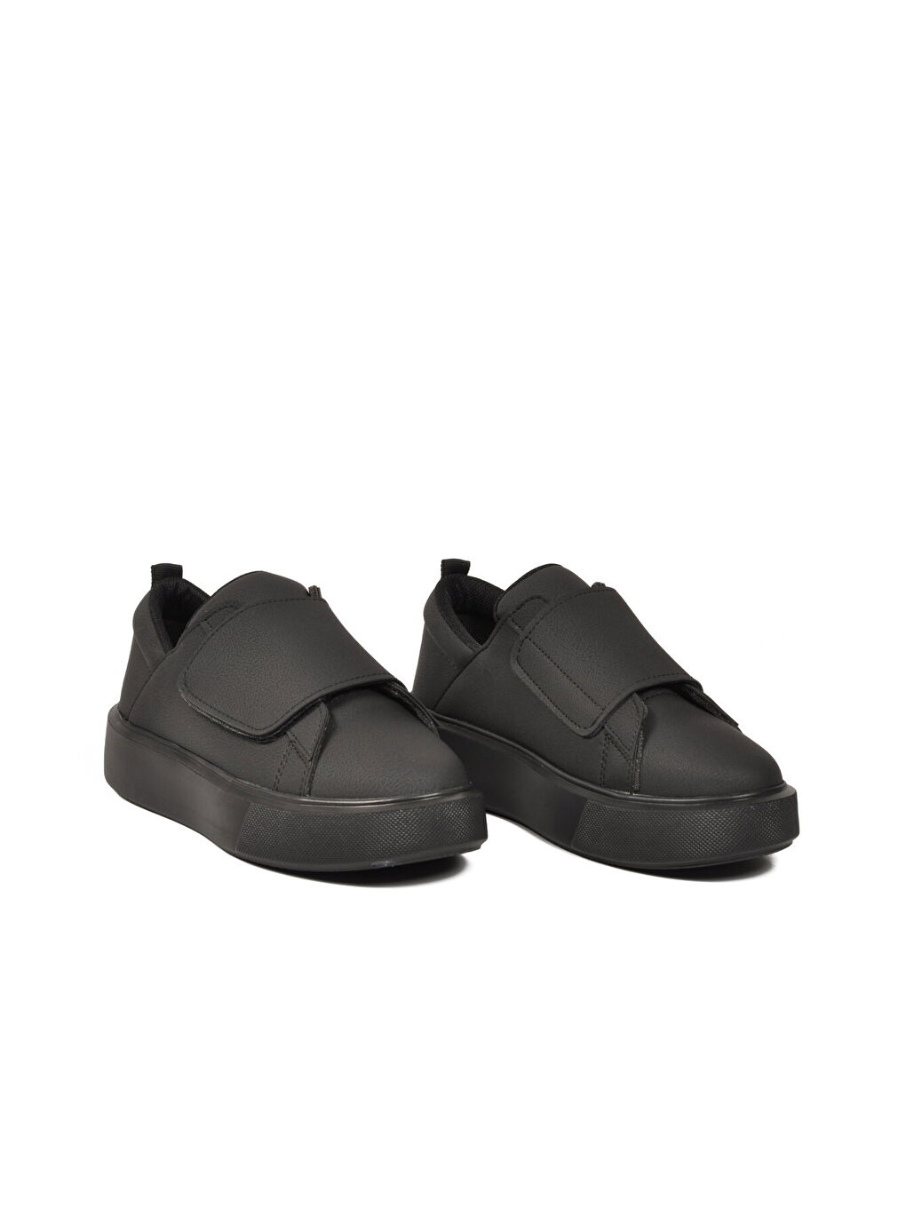 Siyah Cırtlı Hafif Kadın Spor Ayakkabı 2056 G-2