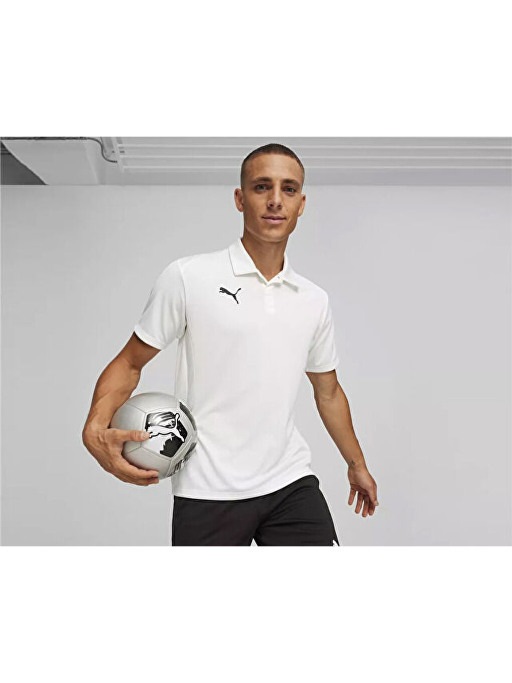 Teamgoal Polo Erkek Futbol Polo Tişörtü 65877104 Beyaz-2