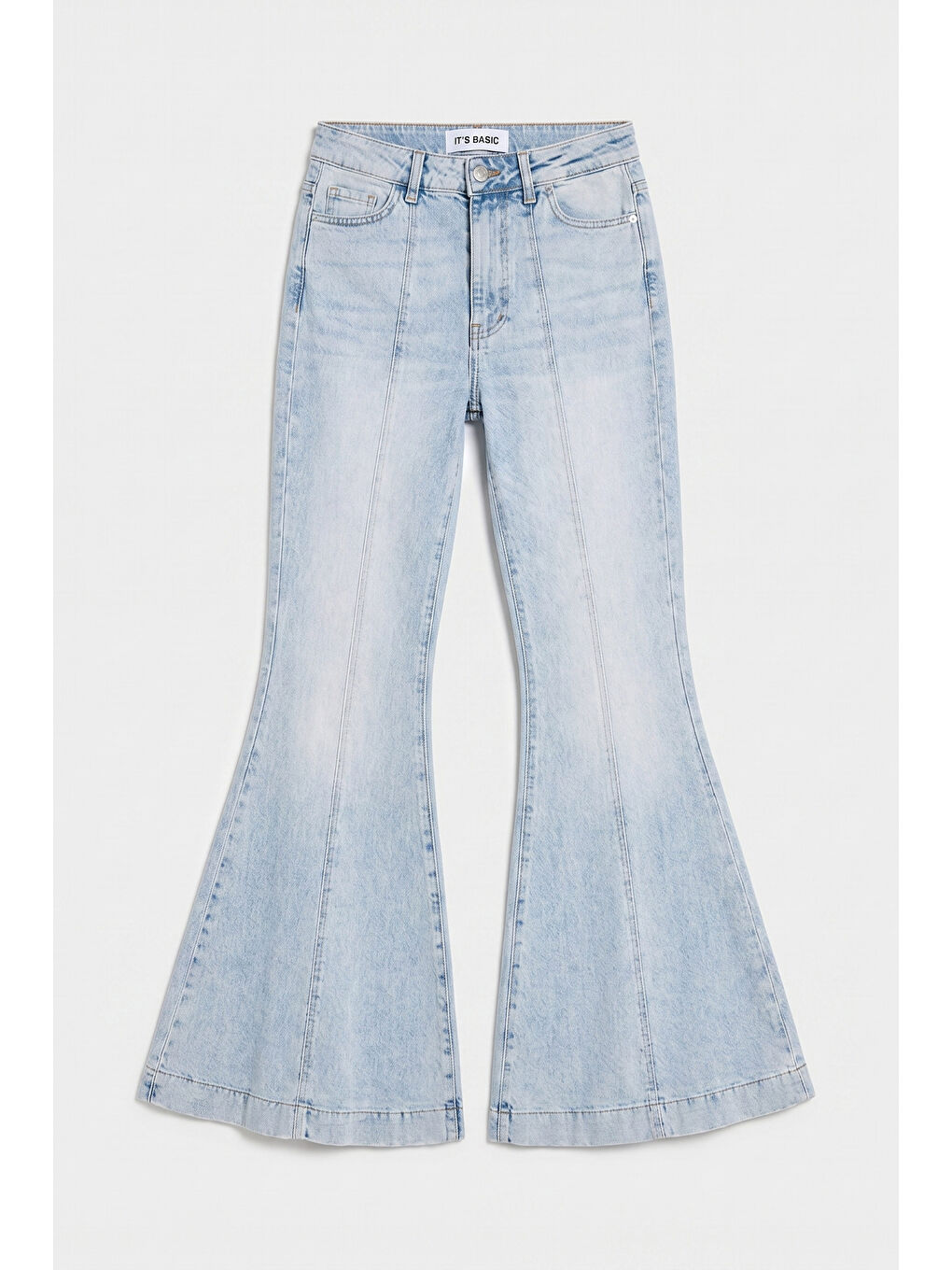 Mavi Kadın Jean Rengi 4s6-32 Flare Fit Elastan Denim Jean-4