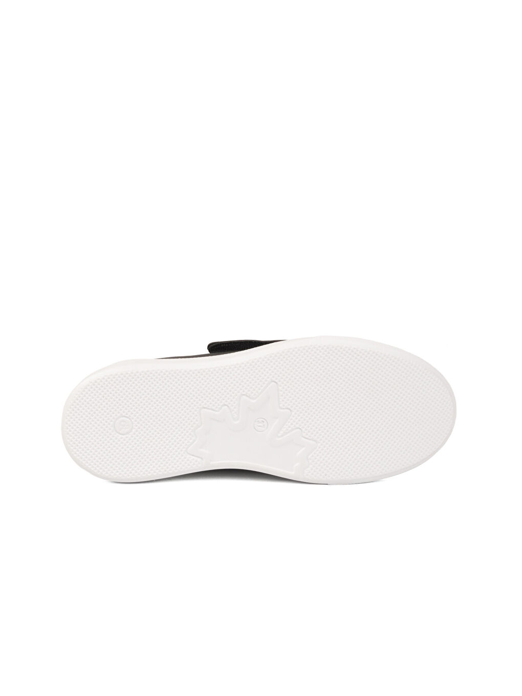 Siyah Beyaz Cırtlı Hafif Kadın Spor Ayakkabı 2056 G-4