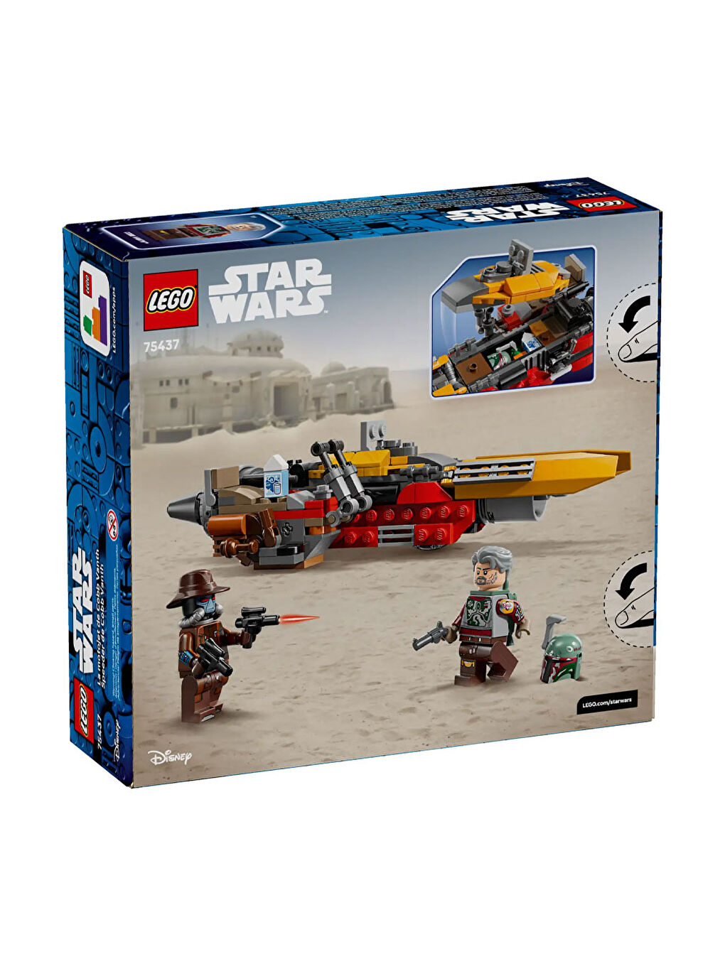 Star Wars: The Mandalorian Cobb Vanth’ın Hız Motoru 75437-7