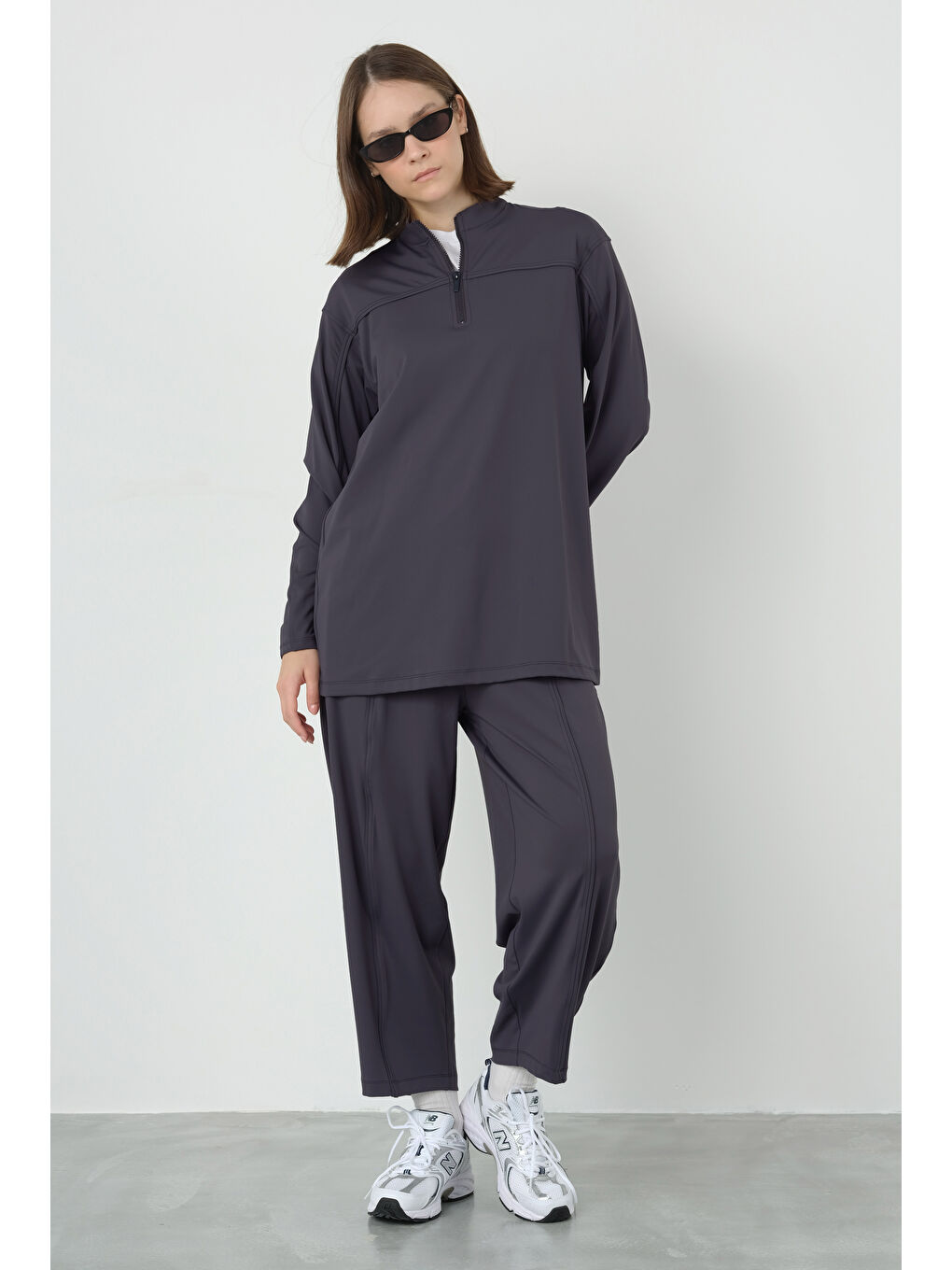 Roba Detaylı Sweat Antrasit-3