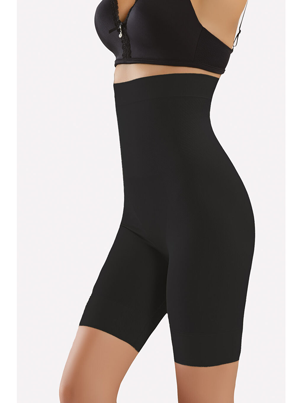 Siyah Belly Picker Şekillendirici Korse