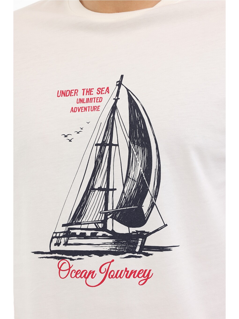 Ml Etcor 11mrn200 5fx Beyaz Erkek Kısa Kol T-shirt-3