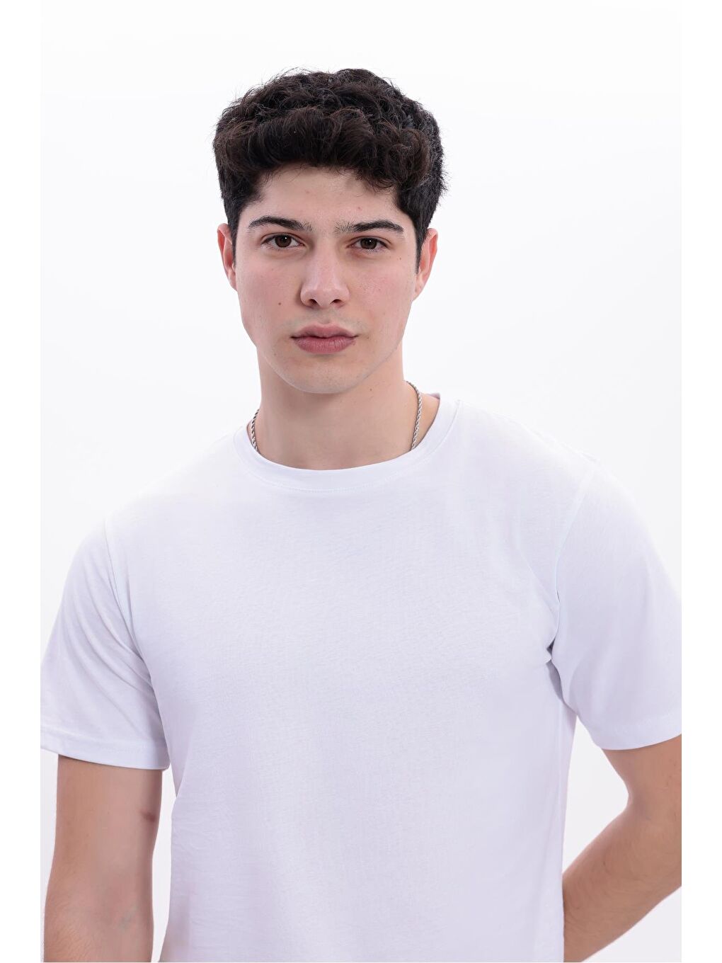 Karışık Erkek 3 Adet Tişört Paketi, 30/1 Süprem Pamuk, Yumuşak Doku, Bisiklet Yaka-5