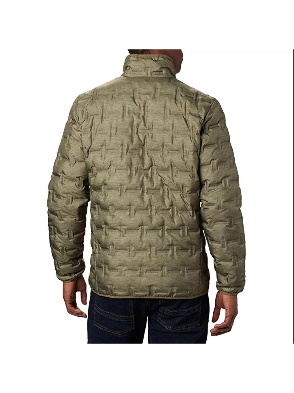 Columbia Yeşil Delta Ridge Down Jacket Erkek Outdoor Mont Yeşil WO0955-397 - 1