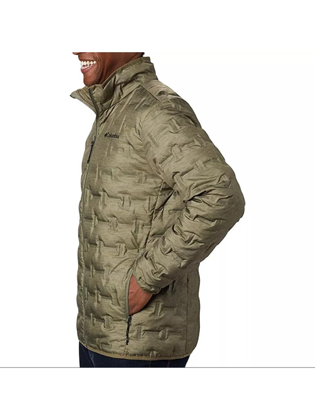 Columbia Yeşil Delta Ridge Down Jacket Erkek Outdoor Mont Yeşil WO0955-397 - 2