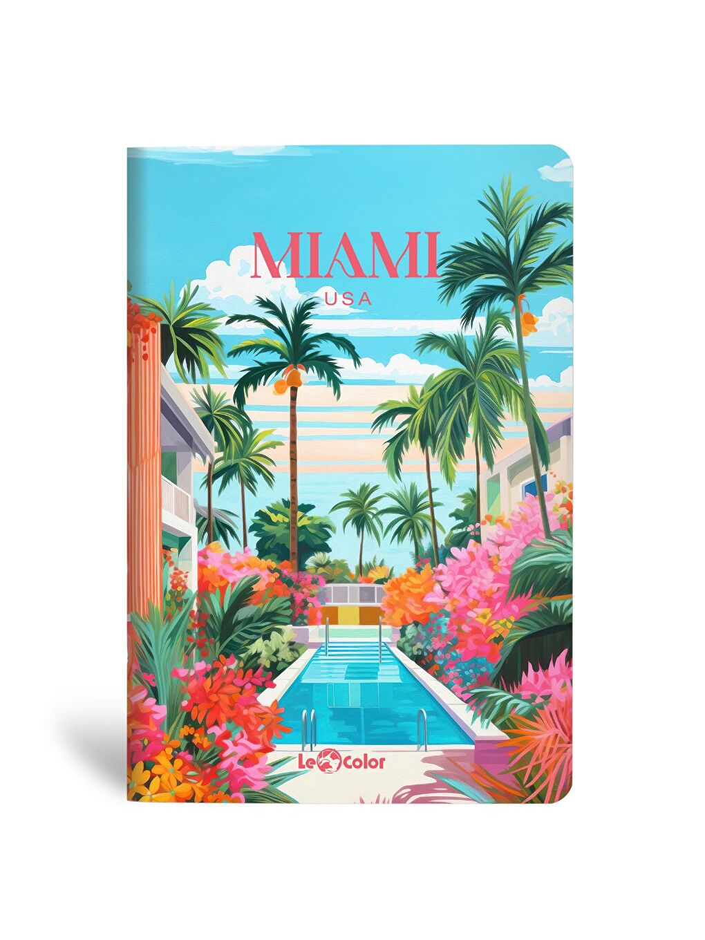 4'lü Coastal Cıtıes Defter Seti Çizgisiz 13x20-2