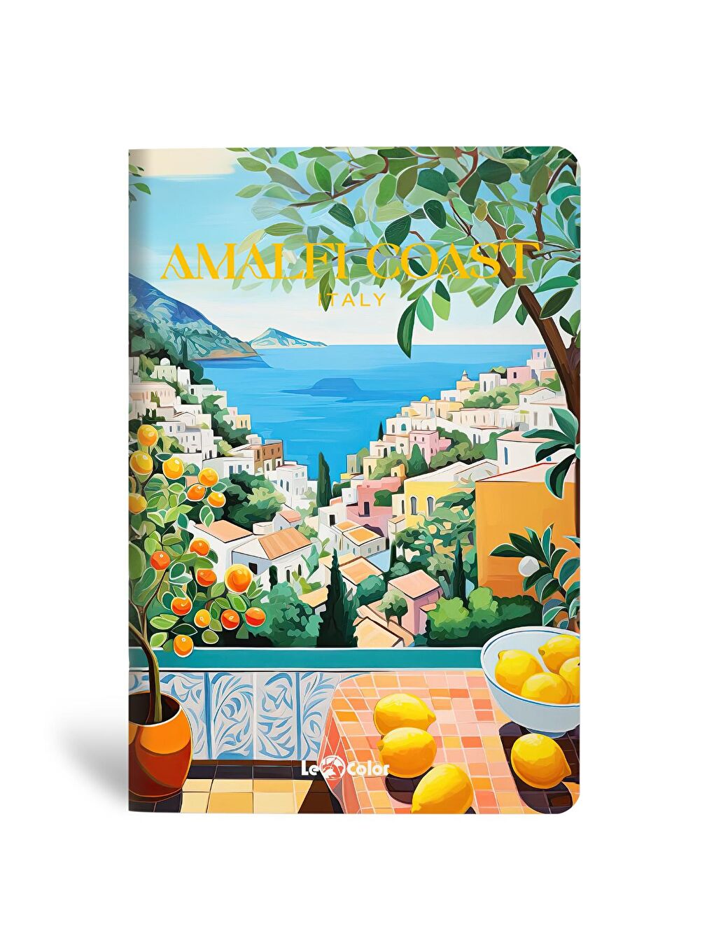 4'lü Coastal Cıtıes Defter Seti Çizgisiz 13x20-4