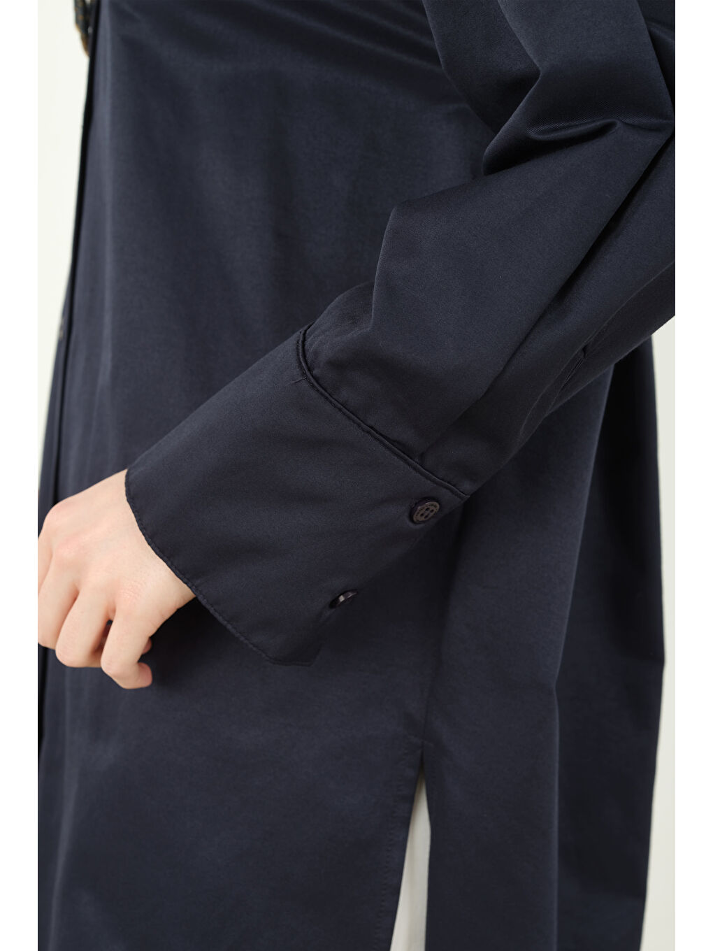 Poplin Gömlek 90 cm Ofis Lacivert-1