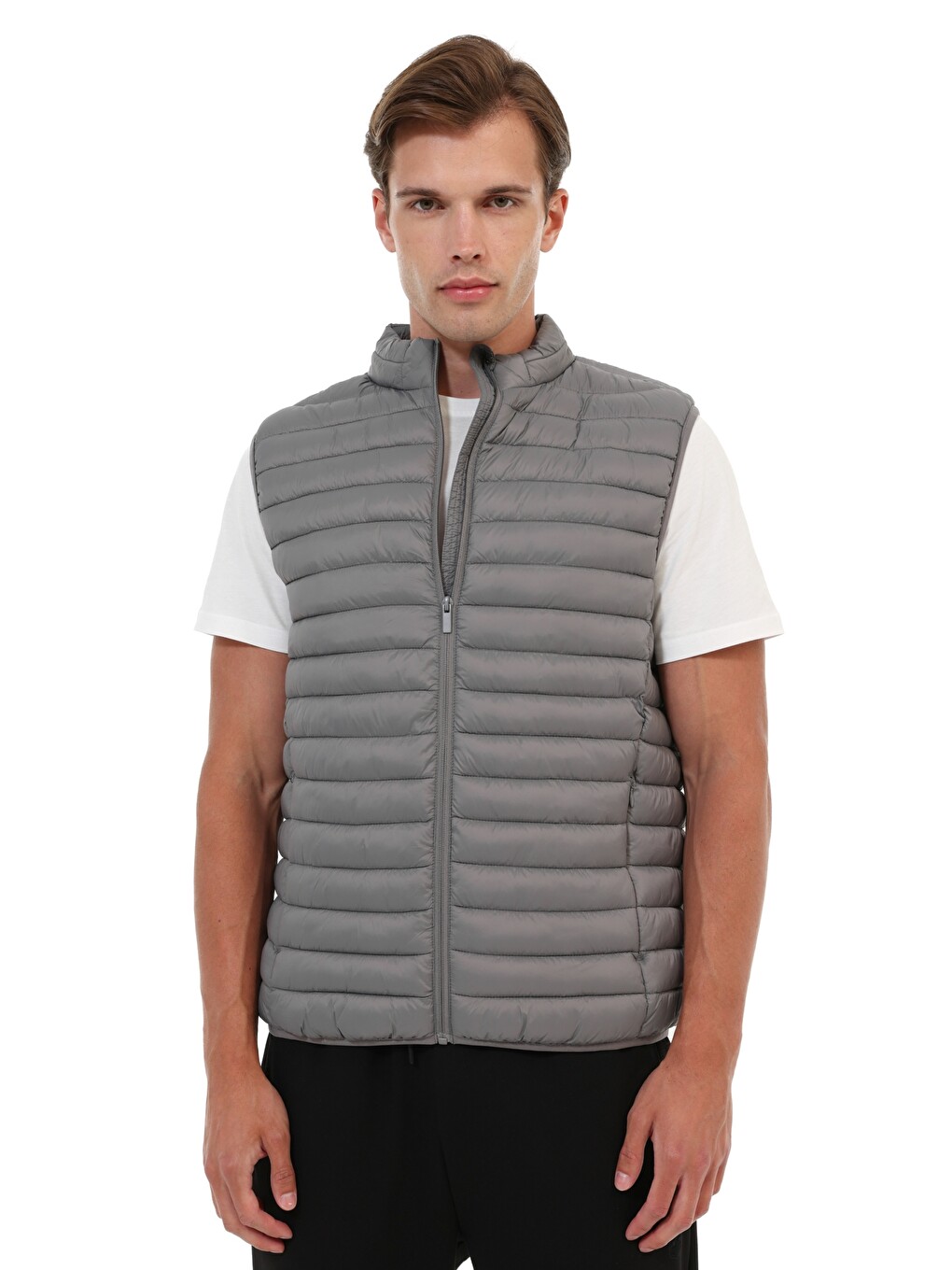 Gri Yelek Erkek Grı Ml 4kona Vest