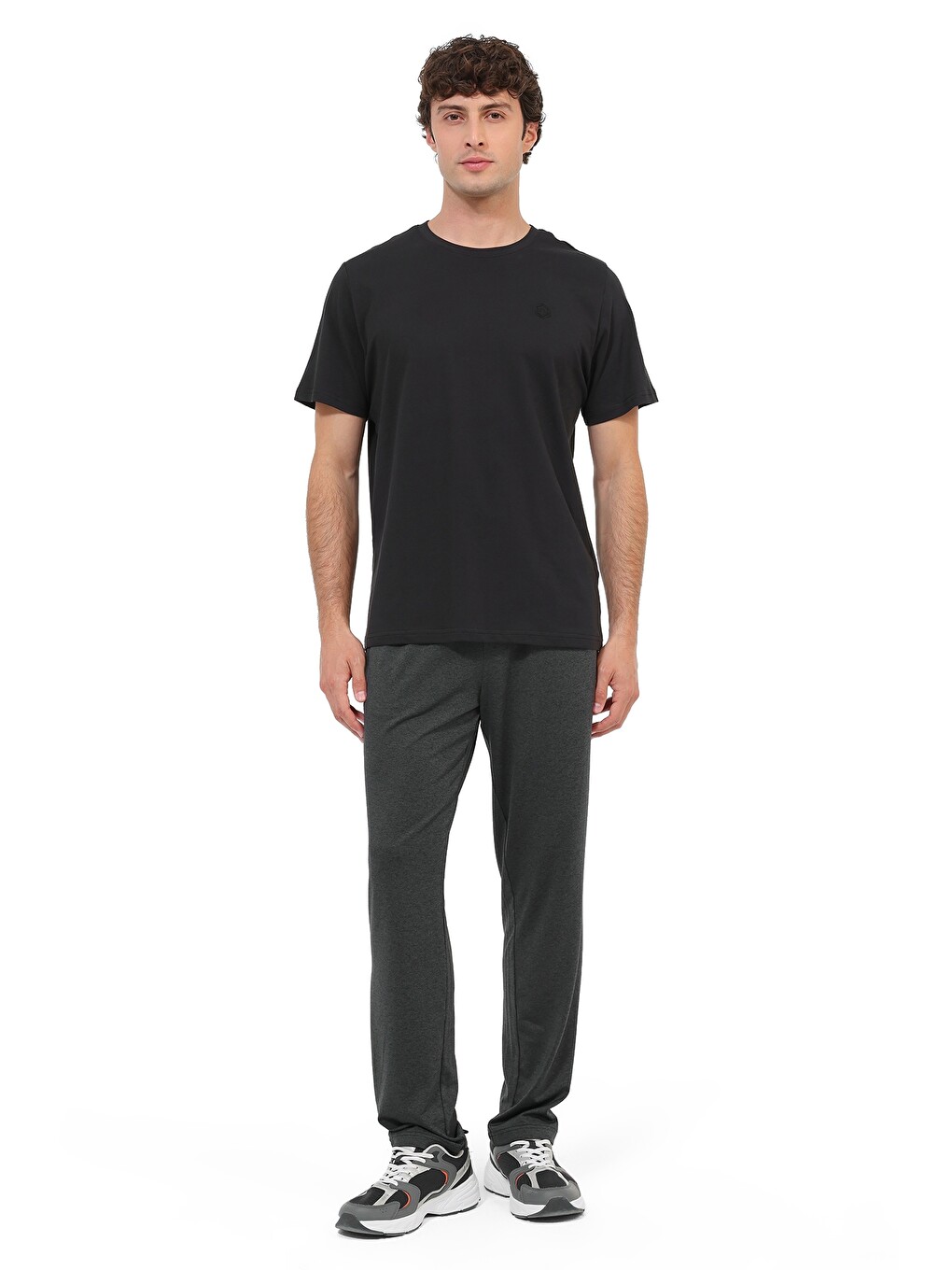 Kısa Kol T-shirt Erkek Siyah Mb Ct102 C Nk T-sh-2
