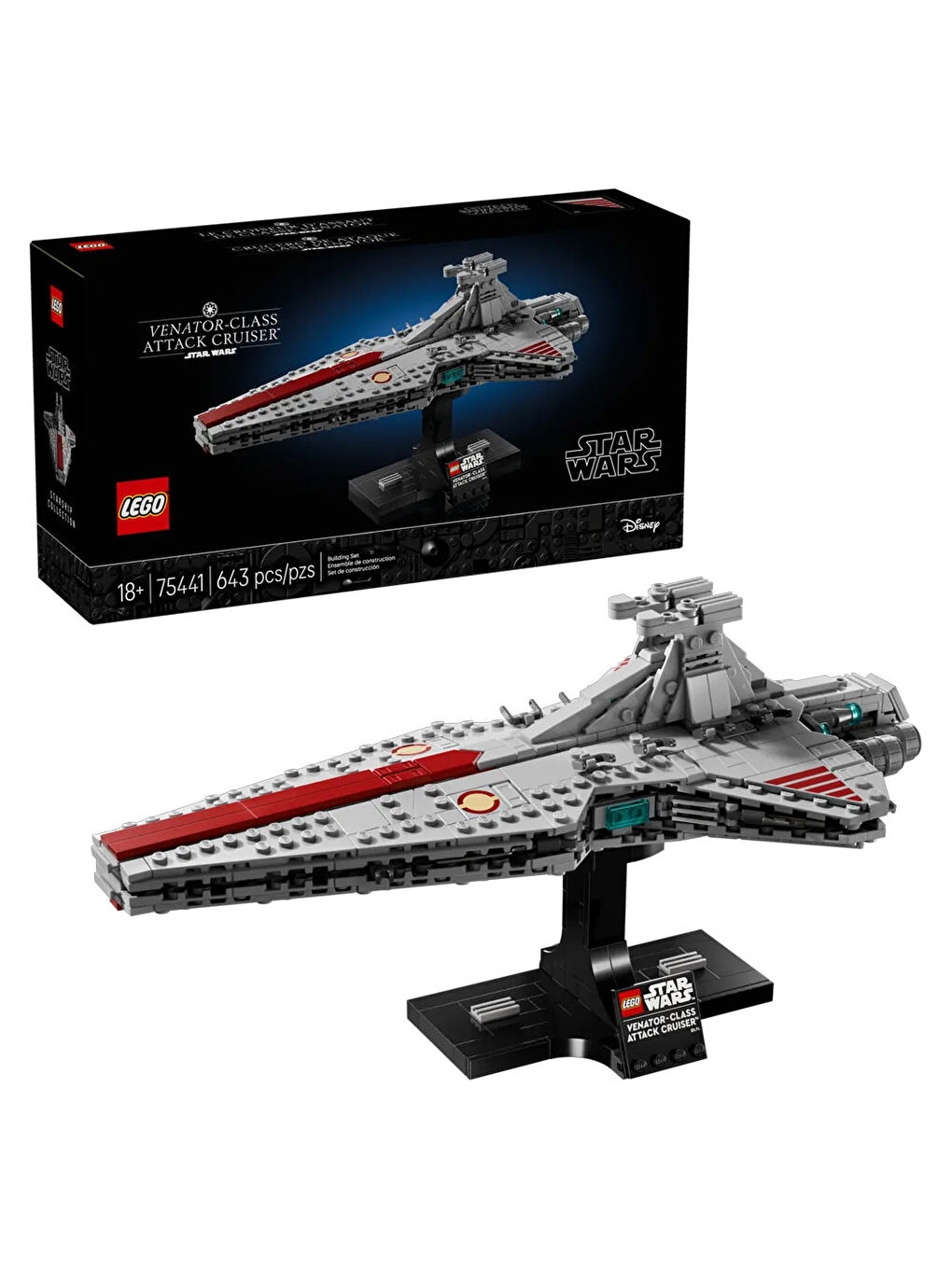 Star Wars Venatör Sınıfı Saldırı Kruvazörü 75441