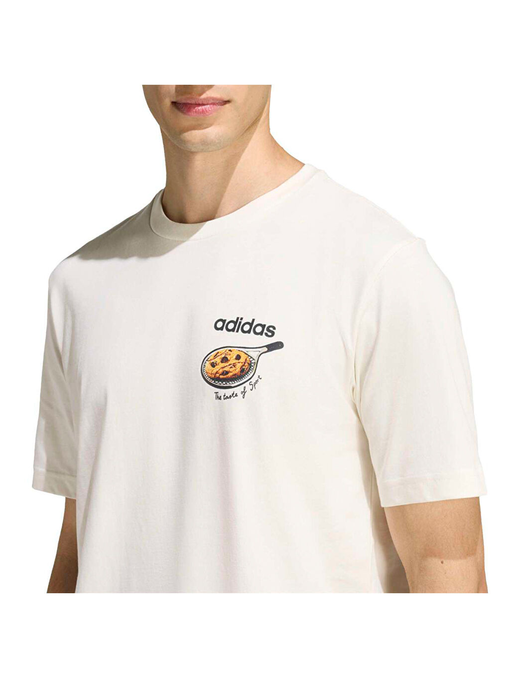 Cookie Erkek Ekru Yuvarlak Yaka Tişört-1