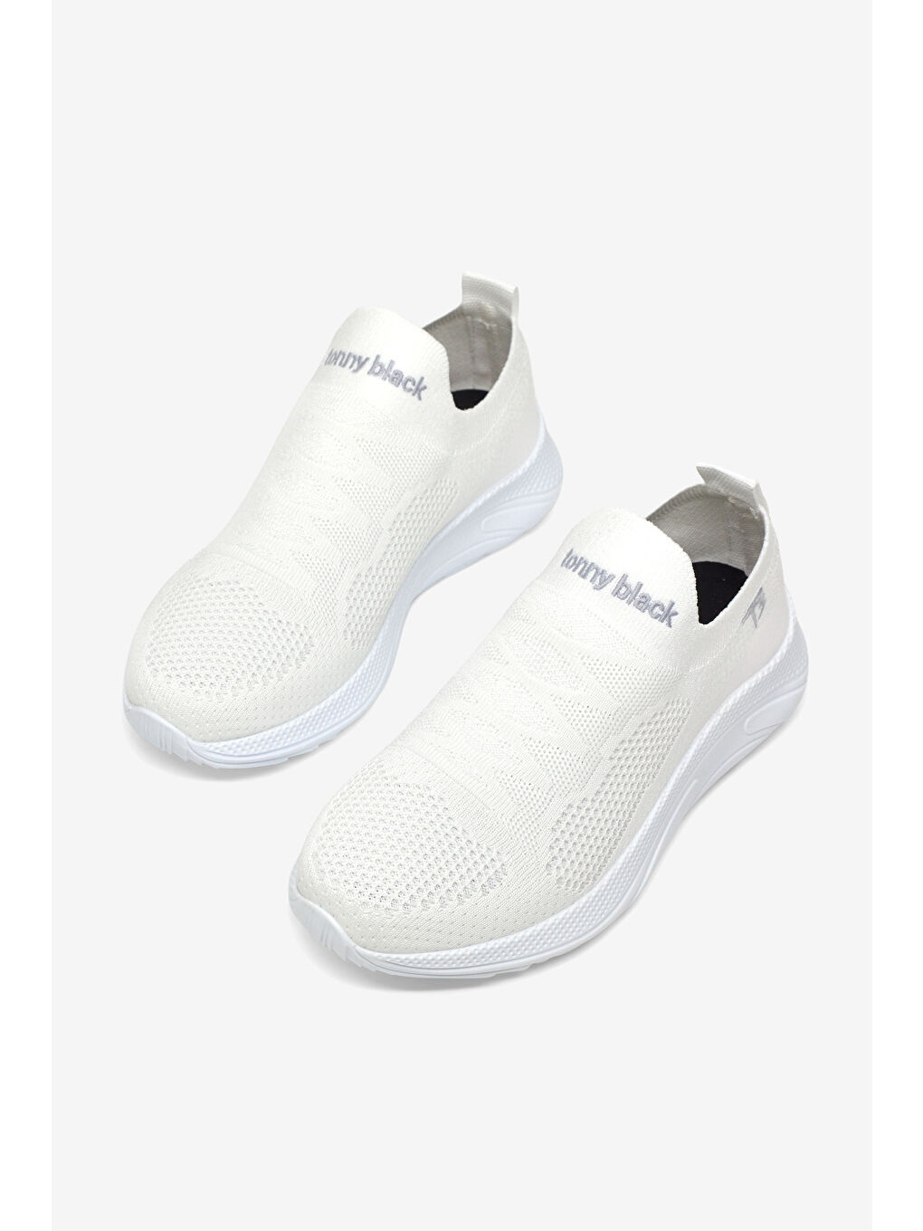 Erkek Beyaz Eva Taban Rahat Kalıp Günlük Spor Ayakkabı-3