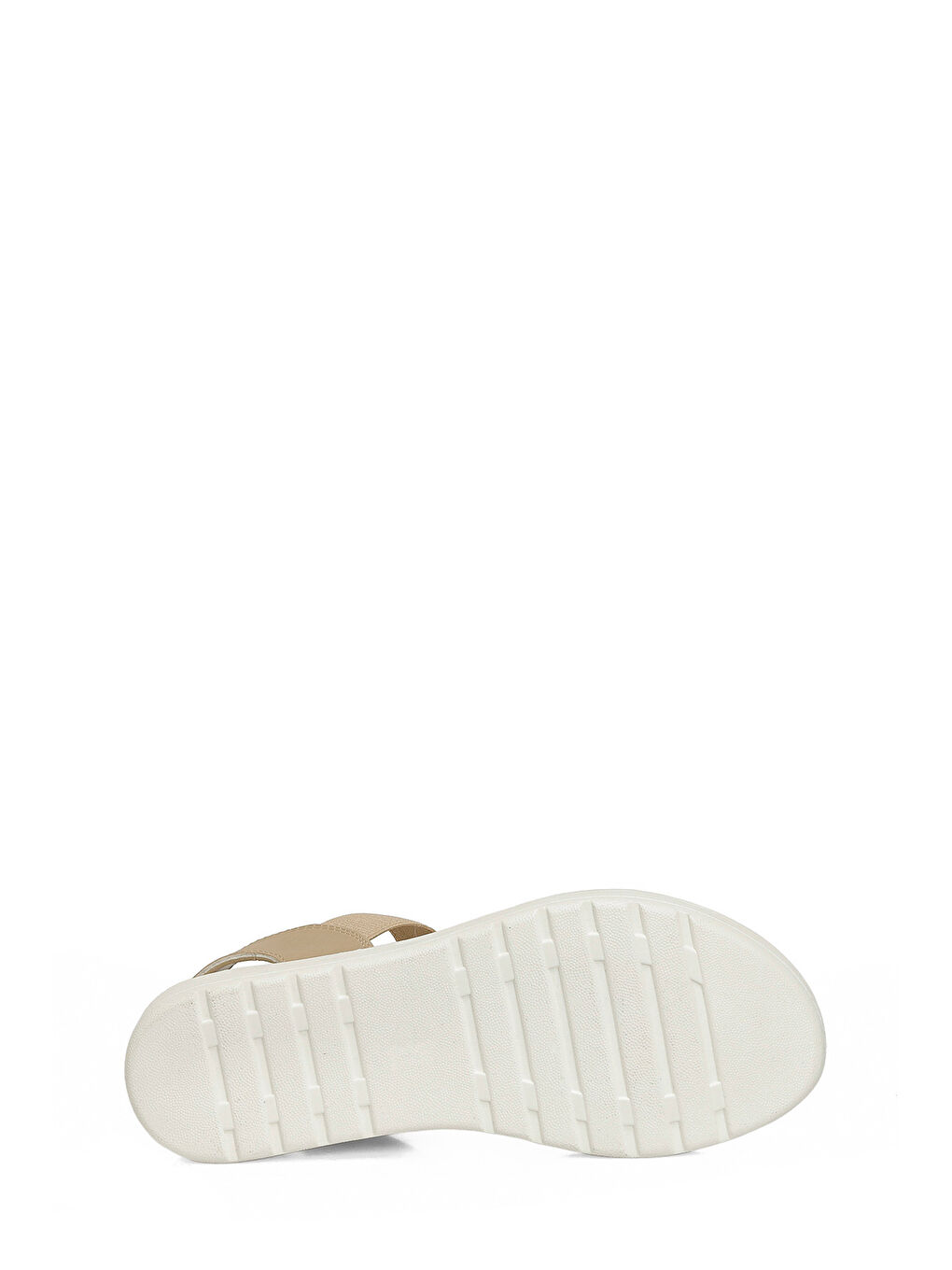 Bej 409107.Z6FX Vizon Kadın Düz Sandalet-5