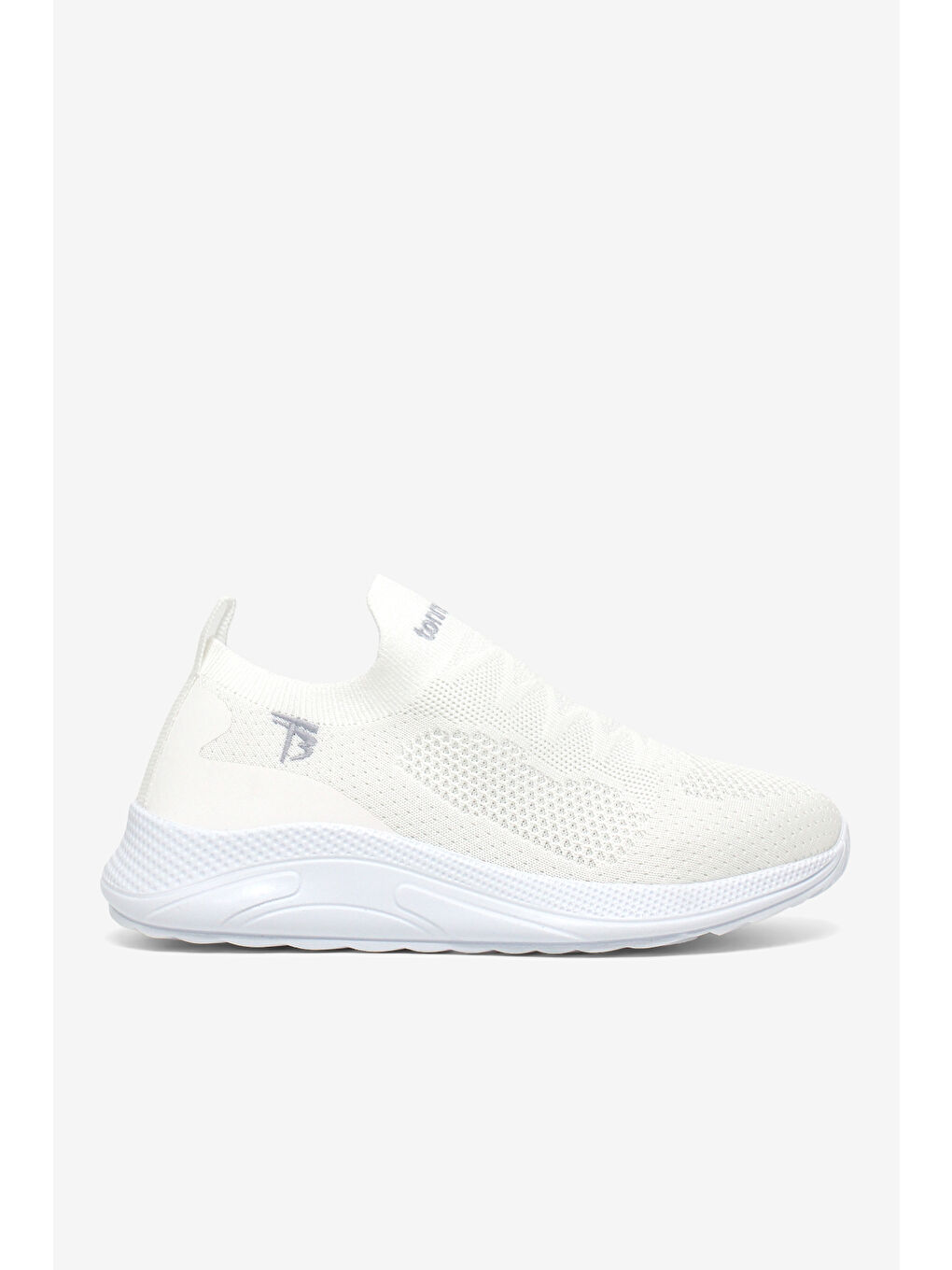 Erkek Beyaz Eva Taban Rahat Kalıp Günlük Spor Ayakkabı-5