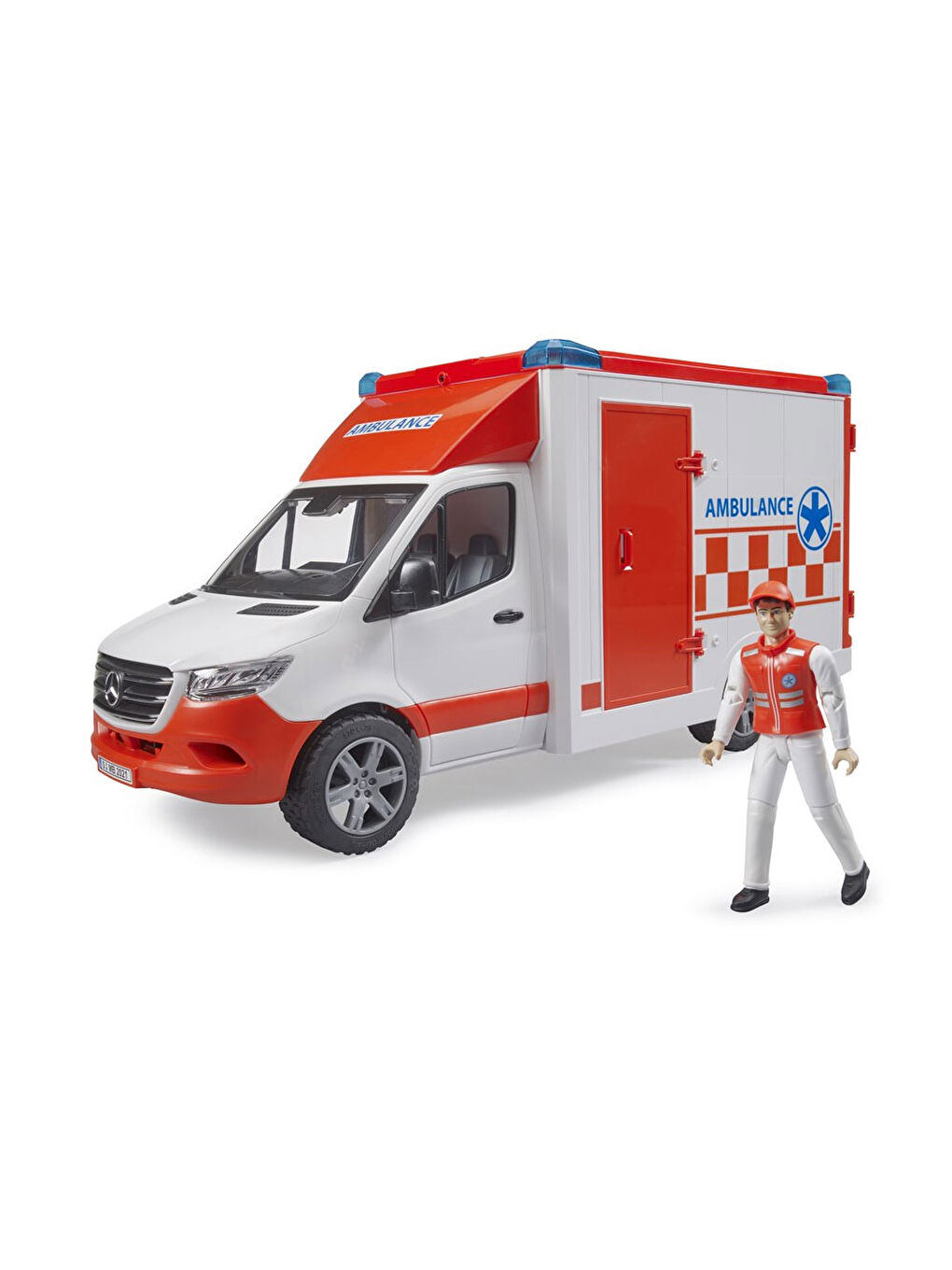 Bruder Mercedes Benz Sprinter Sirenli Ambulans Ve Ekibi BR02676