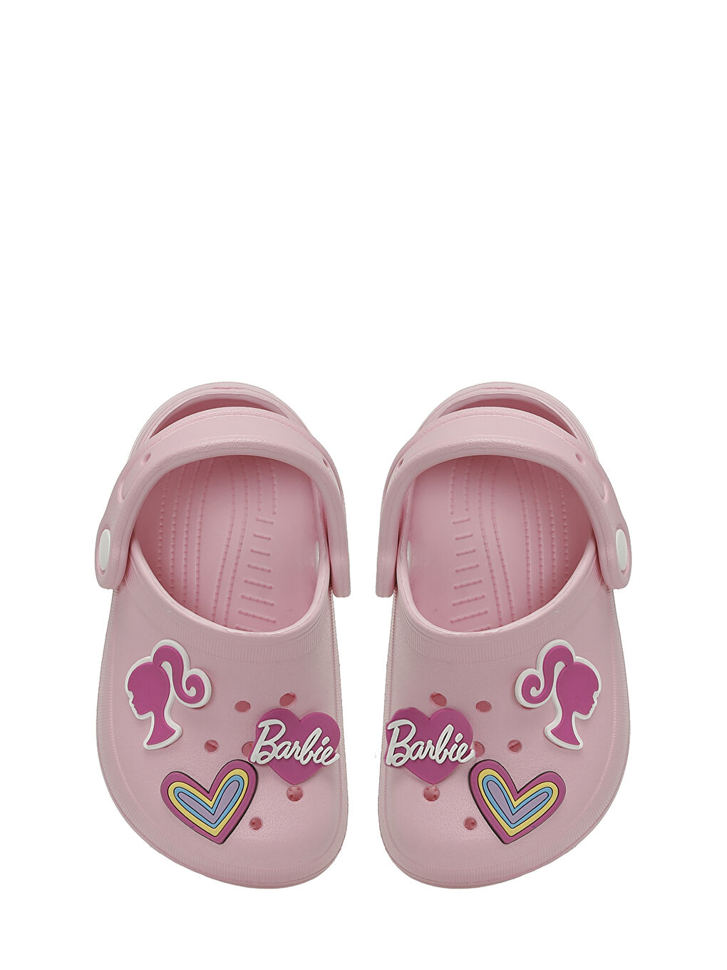 IZEM.P6FX Pembe Kız Çocuk Pembe Sabo Terlik-3