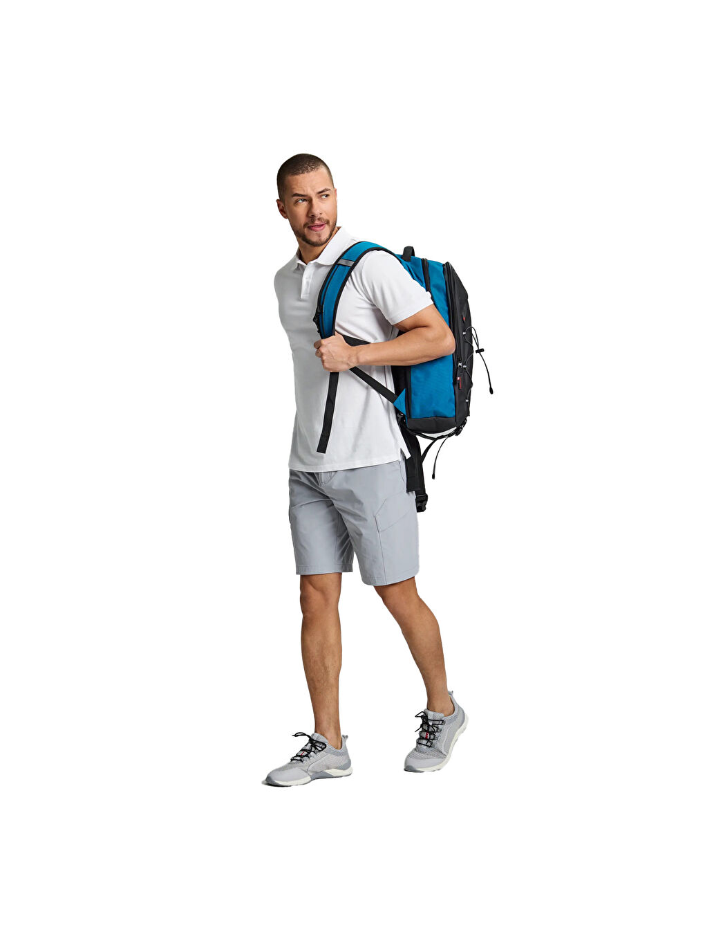 Deck Polo Ss Erkek Beyaz Polo Tişört-1