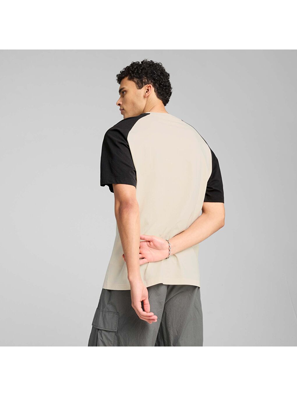 Beyaz Sport Erkek Tişört-3