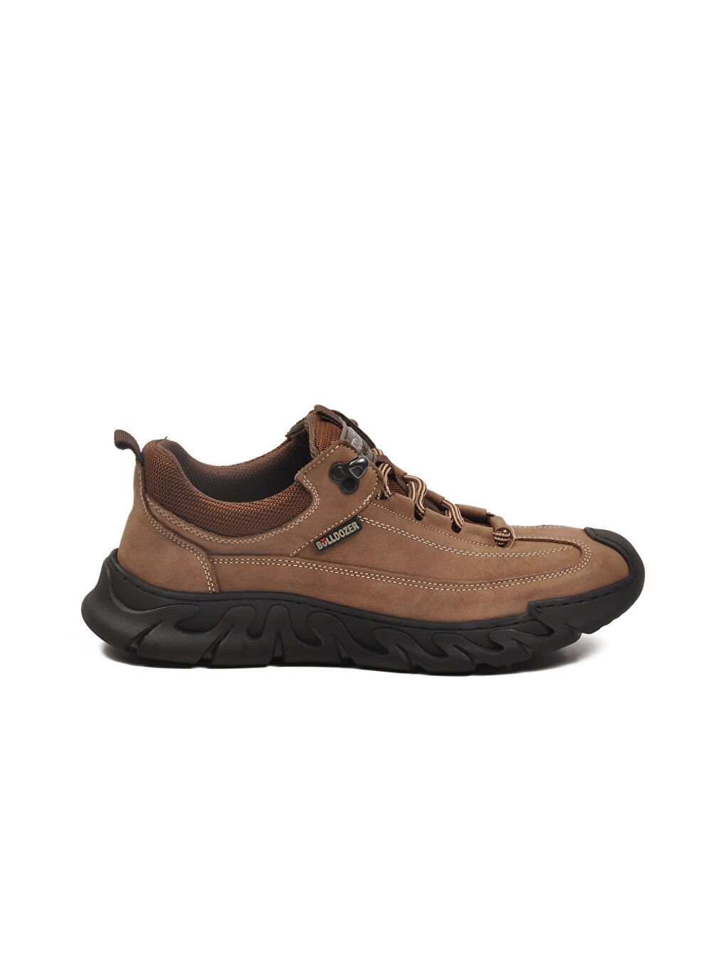 Bej Vizon Nubuk Hakiki Deri Erkek Casual Ayakkabı 240003 M-1