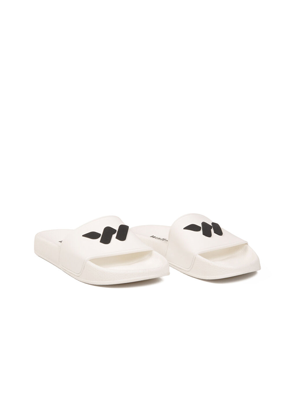 Beyaz Hafif Esnek Unisex Terlik 8000-02 G-1