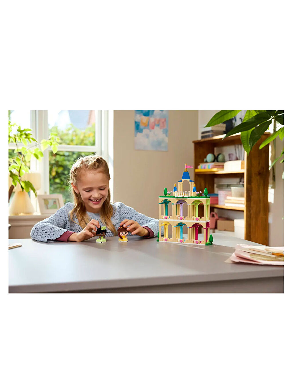 Disney Princess Şato ile Mini Belle ve Tiana 43291-6