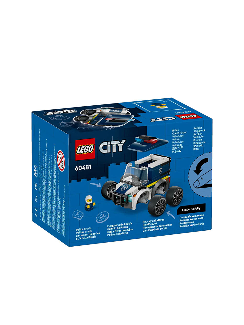 City Araçlar Polis Kamyonu 60481-5