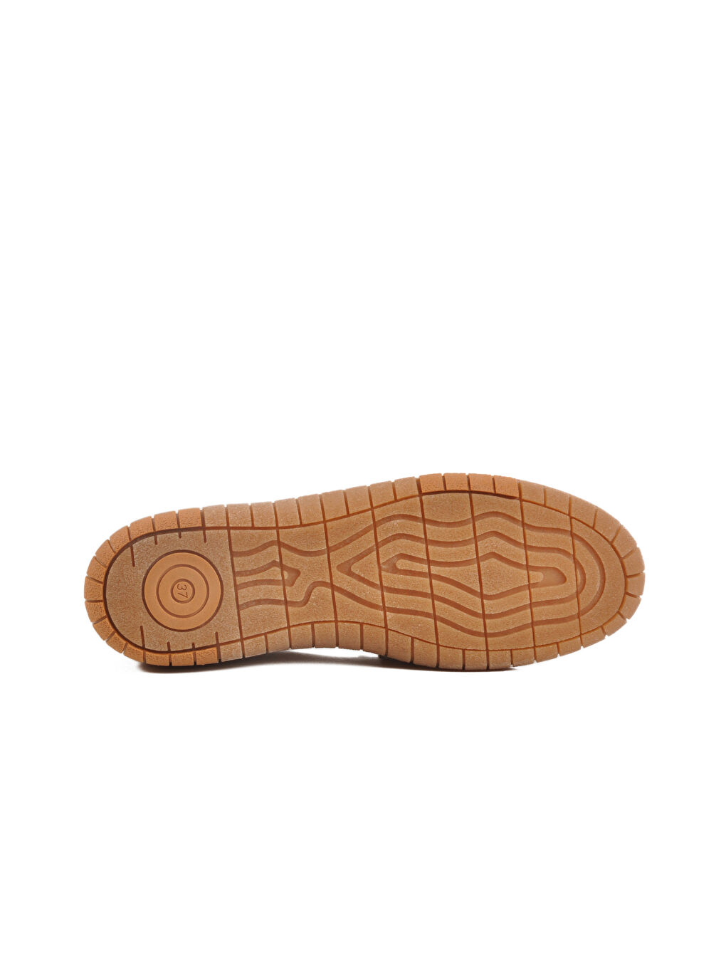 Bej Hakiki Deri Anatomik Kadın Casual Ayakkabı Z078 Z-4