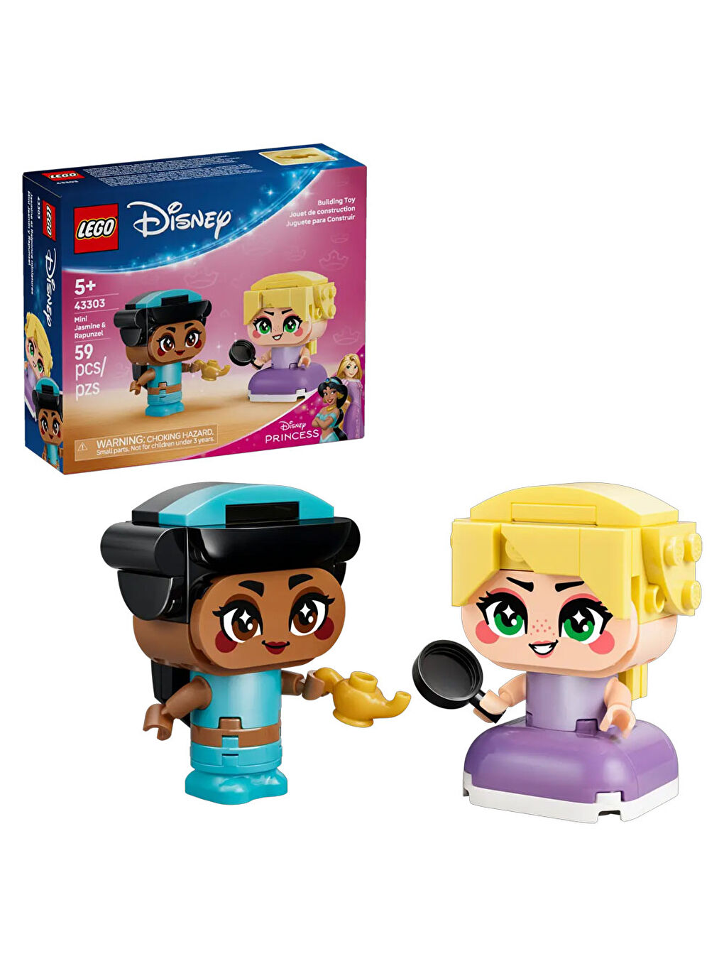 Disney Princess Mini Yasemin ve Rapunzel 43303