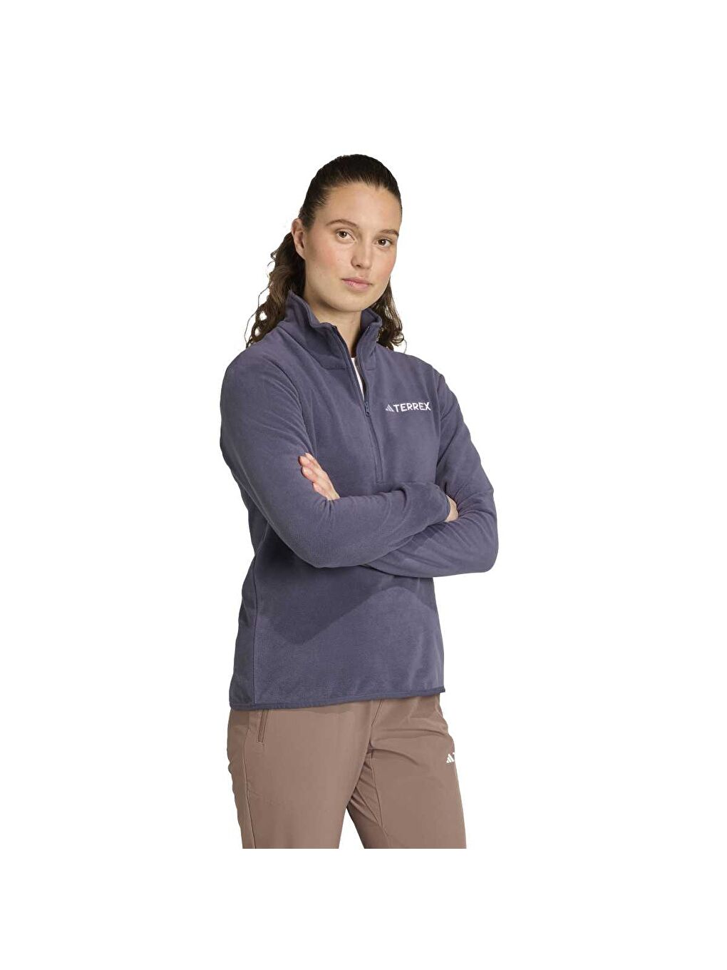 MT Esseantials Kadın Mor Sweatshirt-2