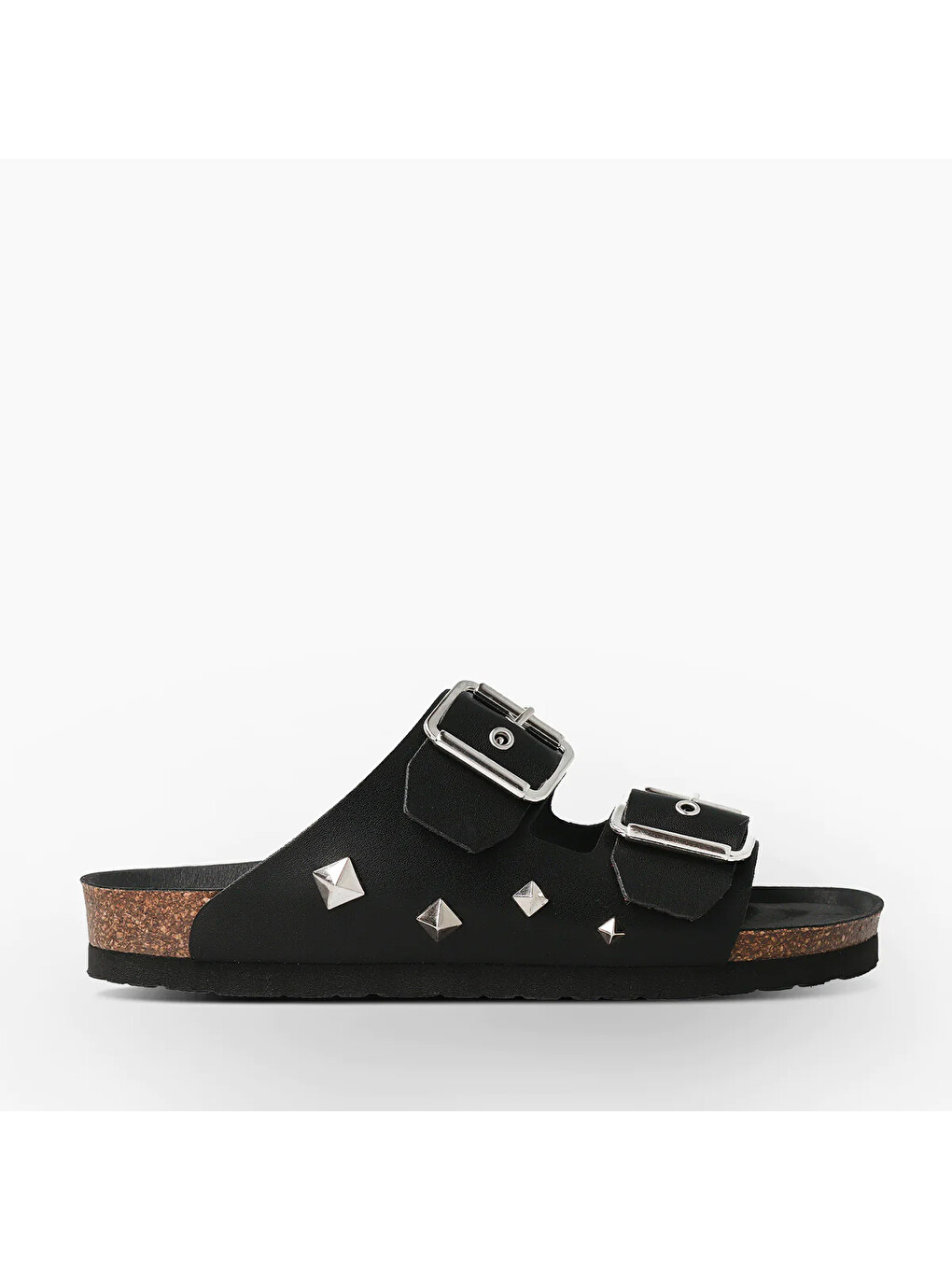 Siyah Kadın Terlik HONOLULU GUIZA G105589 Vegan Black
