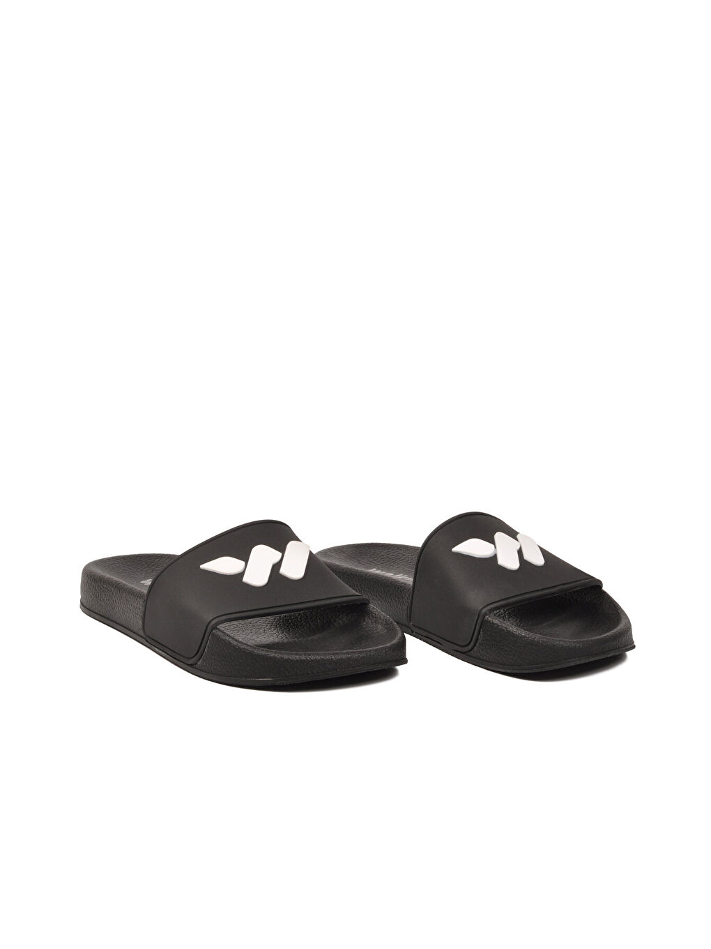 Siyah-Siyah Hafif Esnek Unisex Terlik 8000-02 G-1