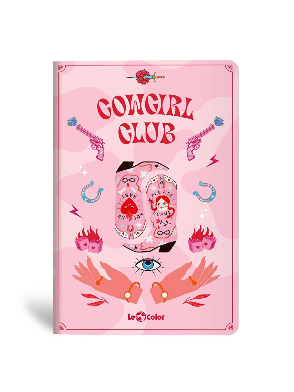 4'lü Gırl Boss Defter Seti Çizgisiz 13x20-4