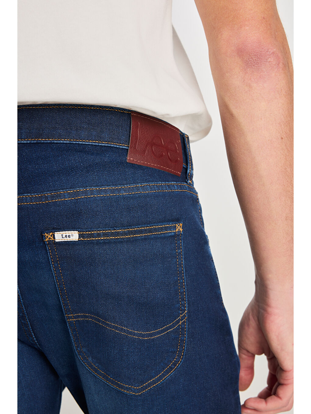 İndigo Luke Slim Fit Dar Kesim Mavi Pamuklu Esnek Jean Denim Pantolon-5