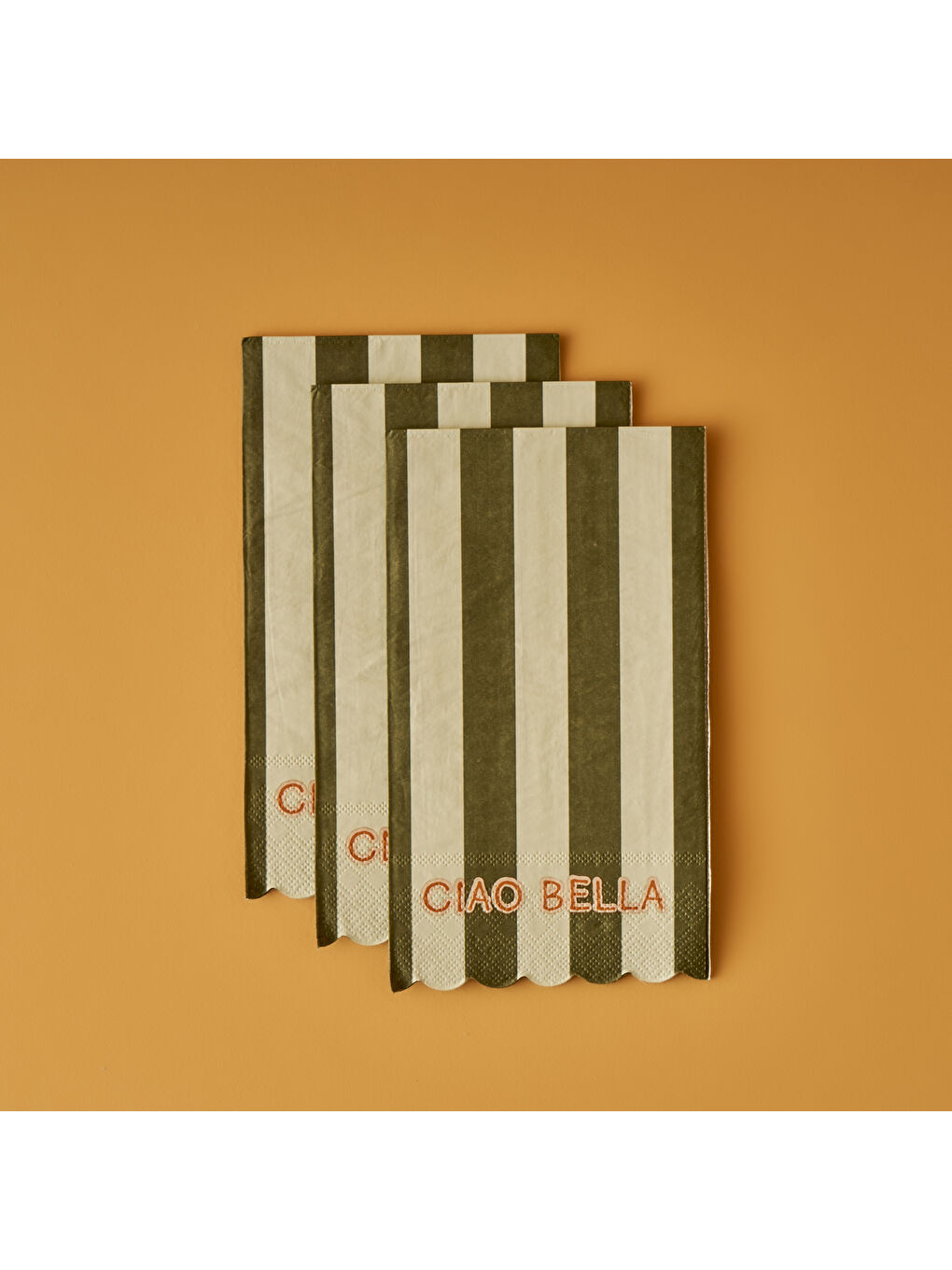 Line 40'lı Peçete Yeşil (33x39 cm)