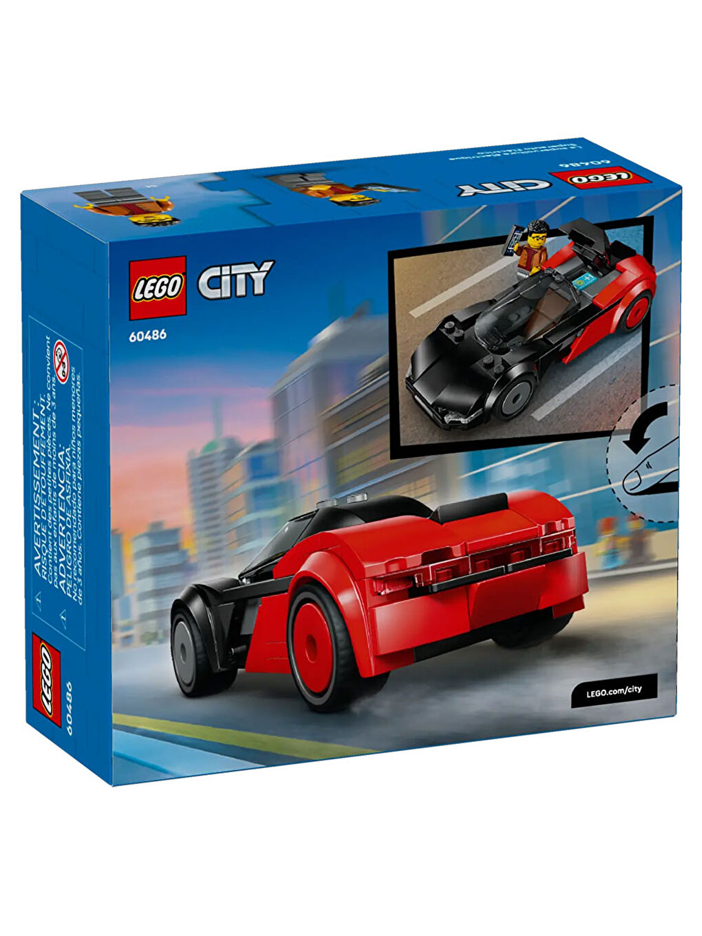 City Elektrikli Süper Araba 60486-7