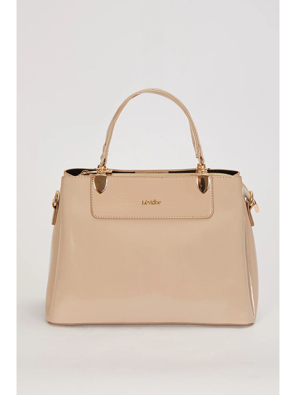 Kahverengi Vizon Rugan Kadın El ve Omuz Çantası 930120