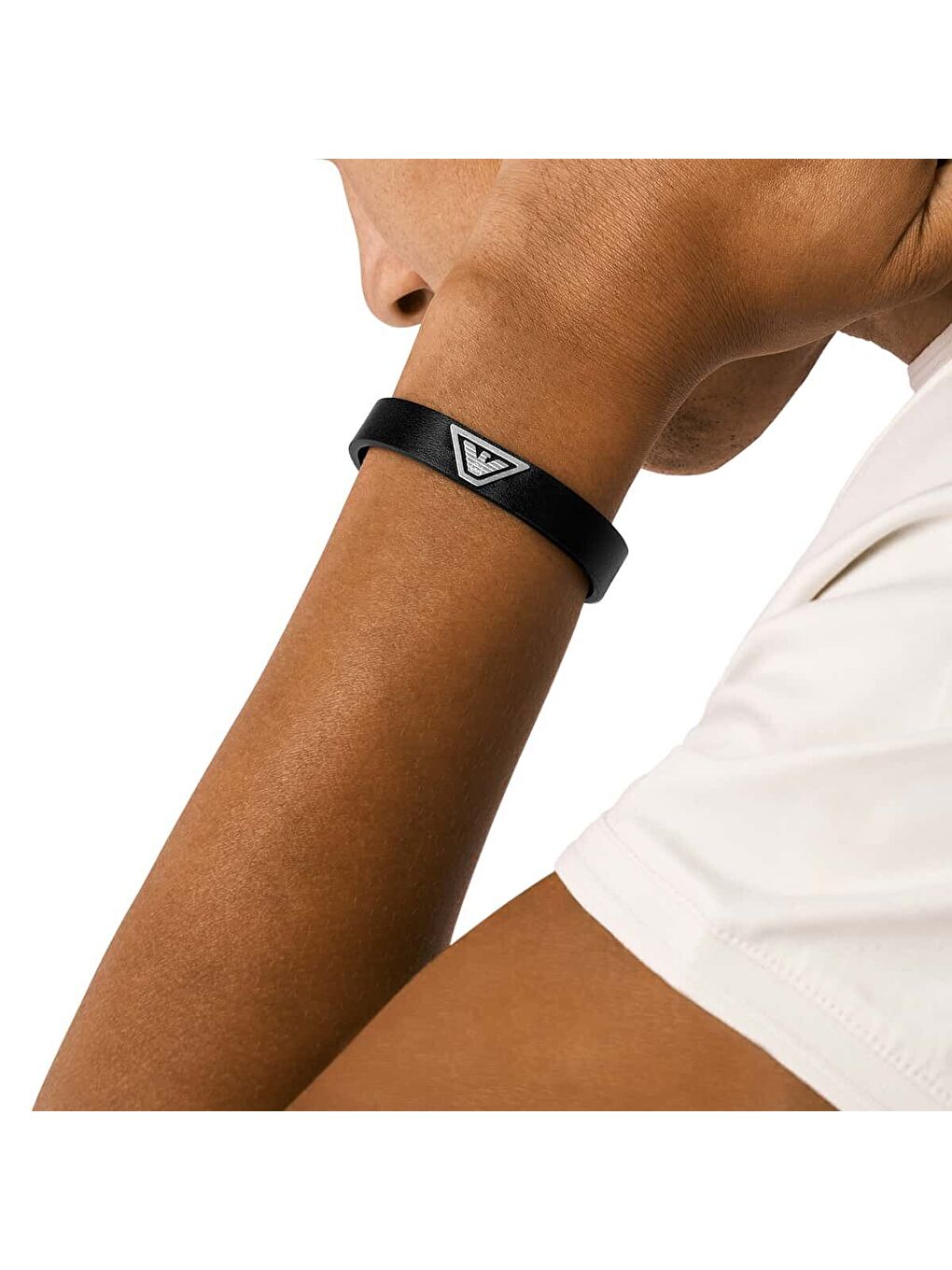 Siyah AJEGS3128-040 Erkek Bileklik-3