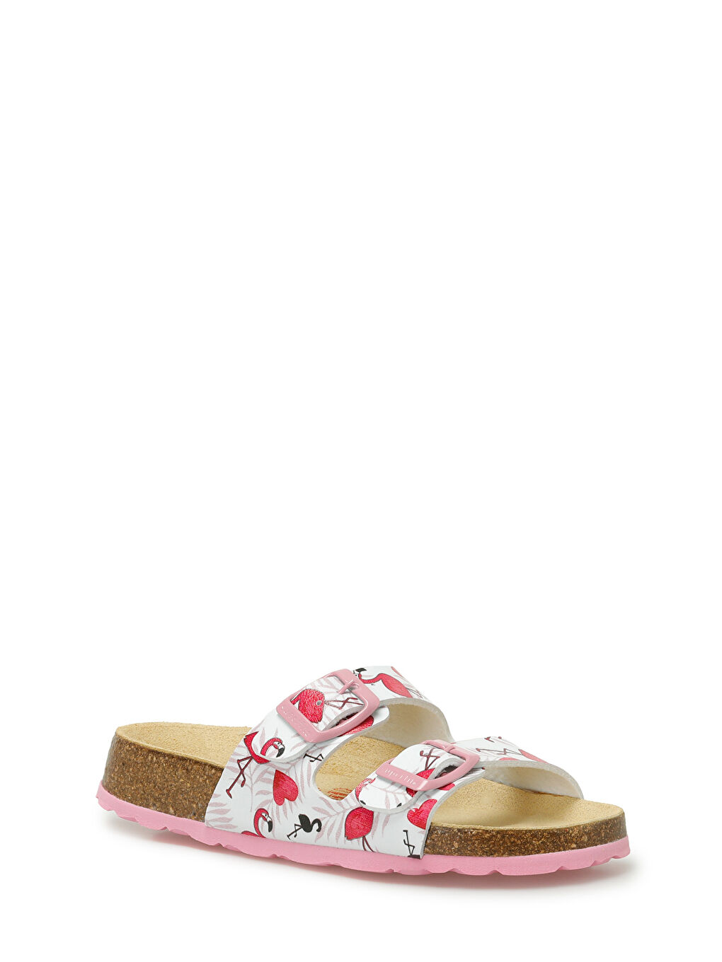 800111-1130-2 Beyaz Kız Çocuk Terlik-1