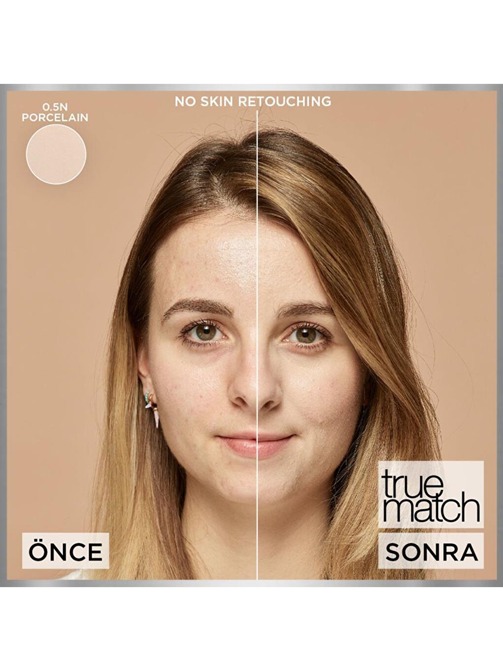 L'Oreal Paris Nude True Match Bakım Yapan Fondöten 0.5N PORCELAIN - 2