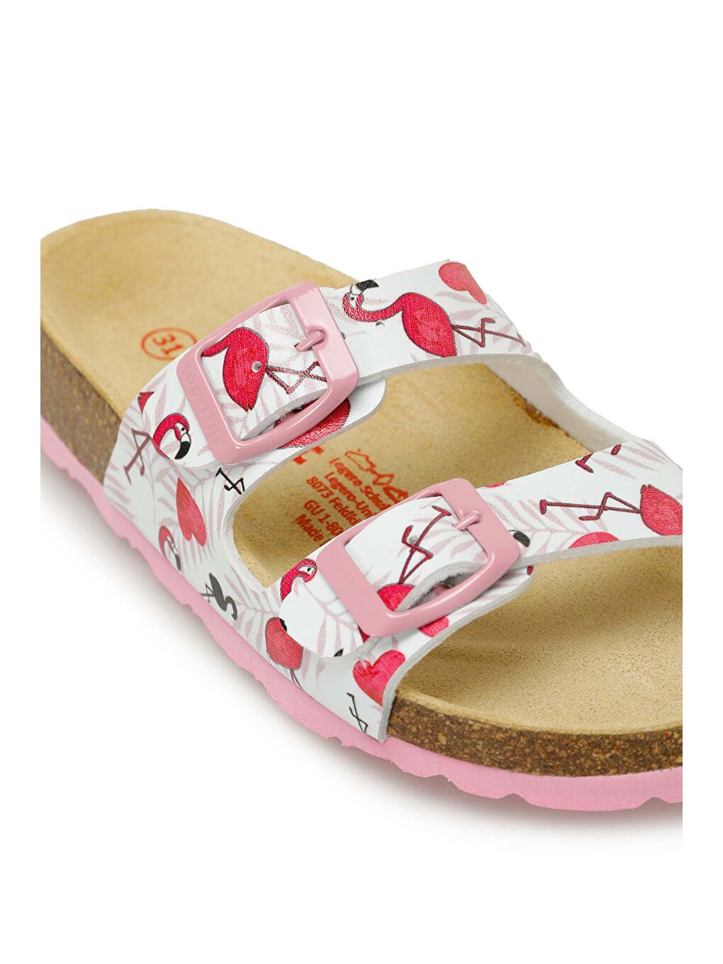 800111-1130-2 Beyaz Kız Çocuk Terlik-6