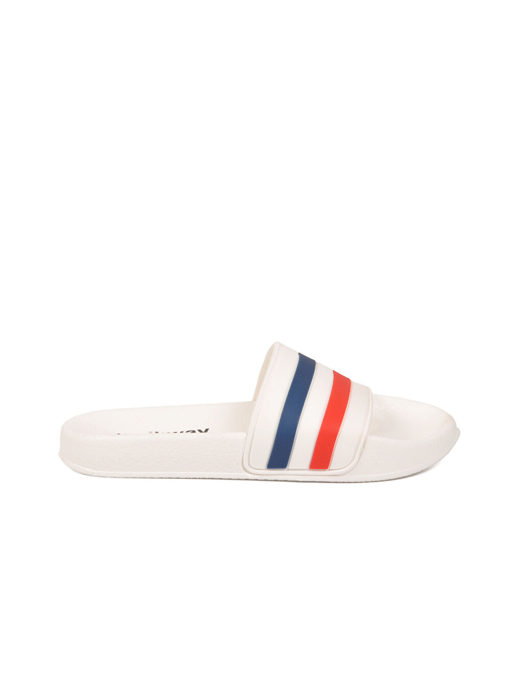 Beyaz Lacivert Hafif Esnek Unisex Terlik 8000-01 G-1