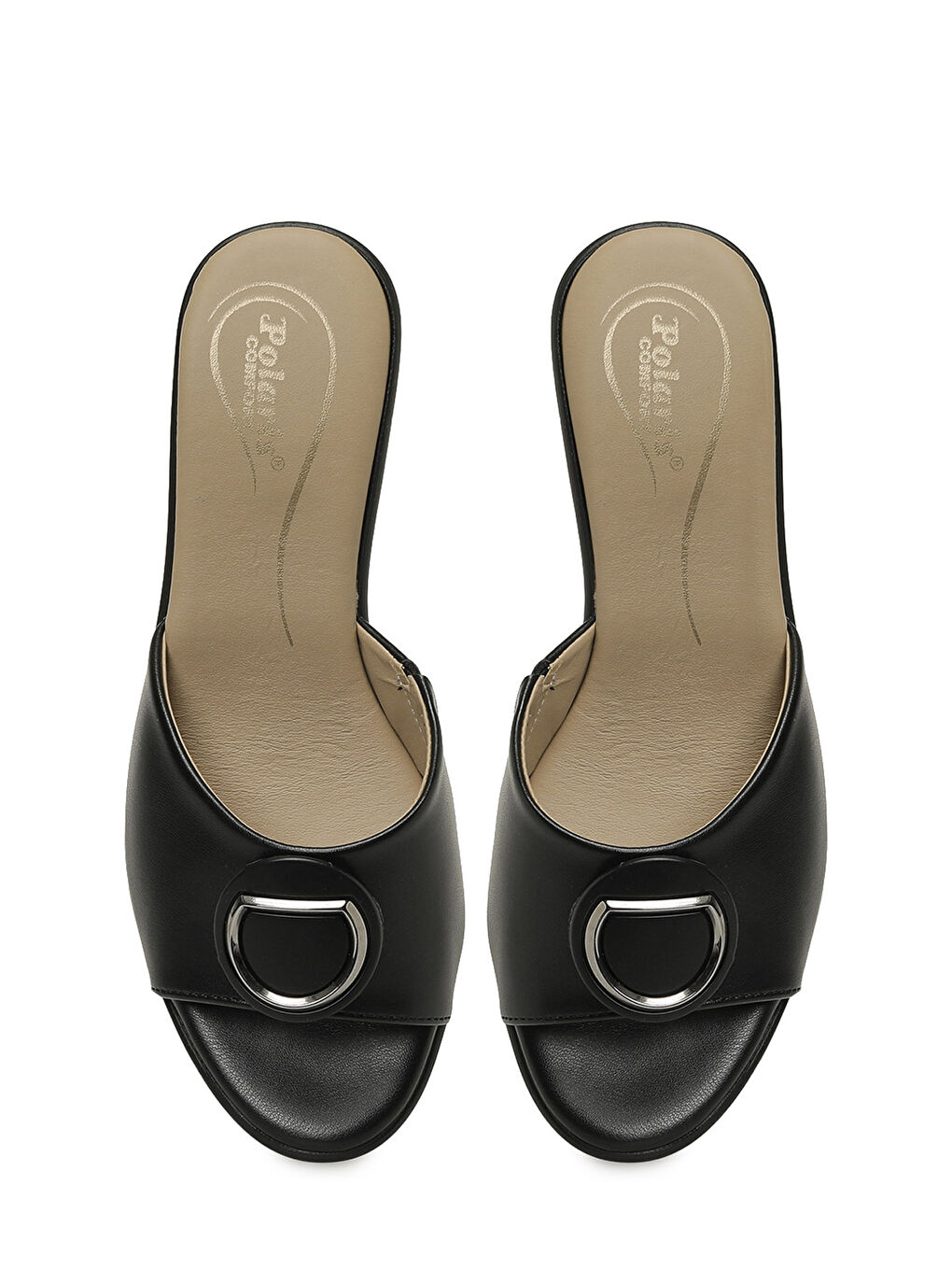 167263.Z6FX Siyah Kadın Terlik-3